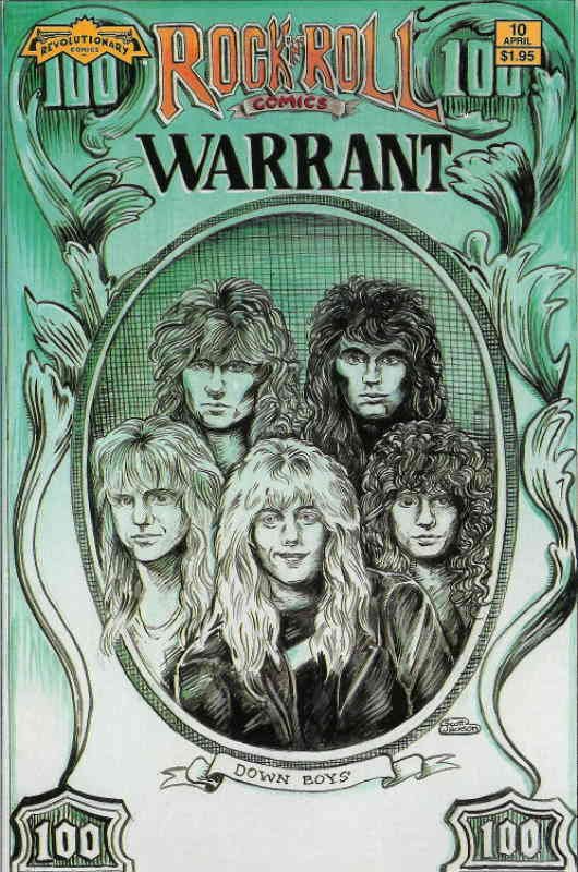 Rock ‘n' Roll Comics #10 VF ; Revolutionary | Warrant