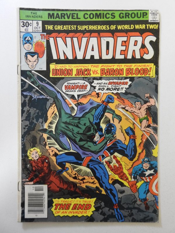 Invaders #9 VG Condition!