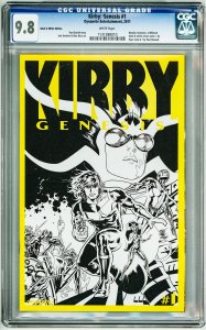 Kirby: Genesis #1 (2011) CGC 9.8! Black and White Edition!