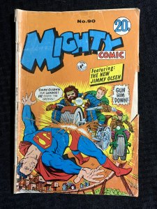 Vintage MIGHTY COMIC #90 GD+ 2.5 Jack Kirby Jimmy Olsen / Planet Comics