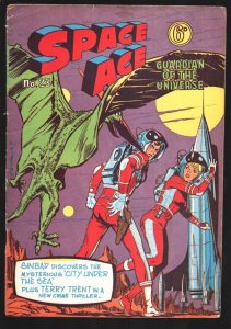 Space Ace #29 1962-Guardian of the Universe-Sinbad appears-FN