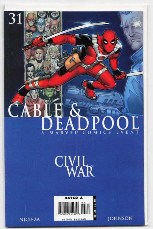Cable & Deadpool #31 (2006) Cable