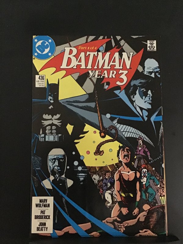 Batman #436 KEY 1st Appearance of Tim Drake ( AKA Robin )