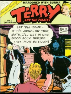 TERRY AND THE PIRATE #2-1990-MILTON CANIFF-TPB-BURMA VG