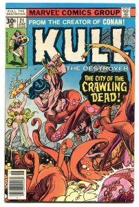 Kull the Destroyer 21 NM 9.4 Marvel 1977