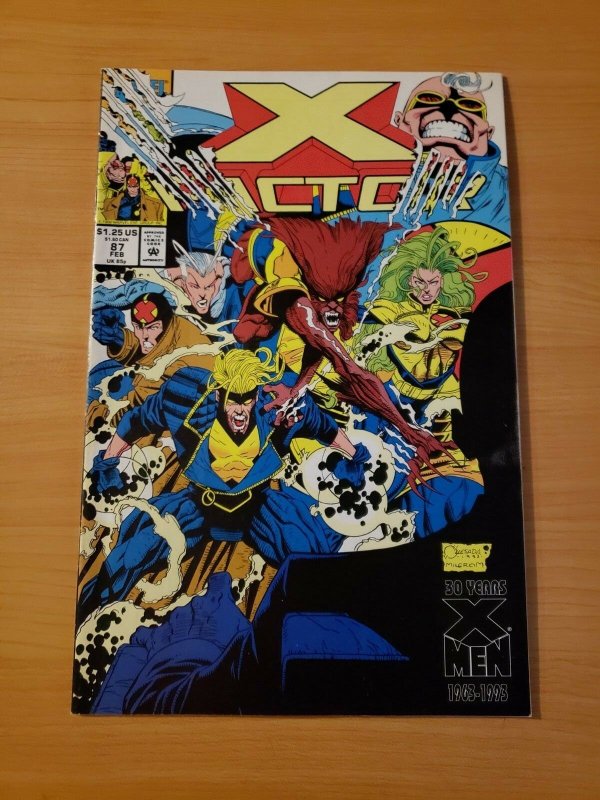 X-Factor #87 Direct Market Edition ~ NEAR MINT NM ~ (1993, Marvel Comics)