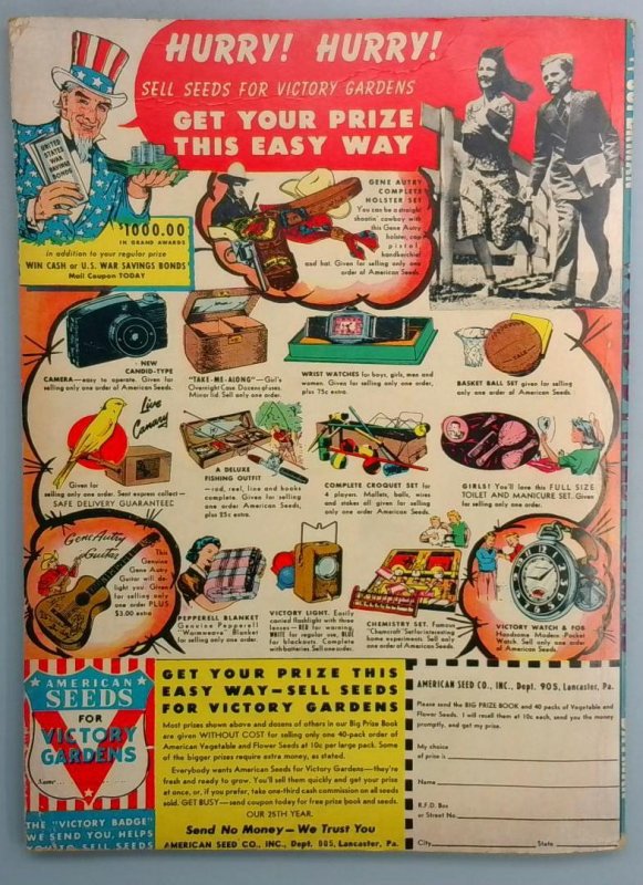 World's Finest #9 Coverless 0.3 DC Comics 1942