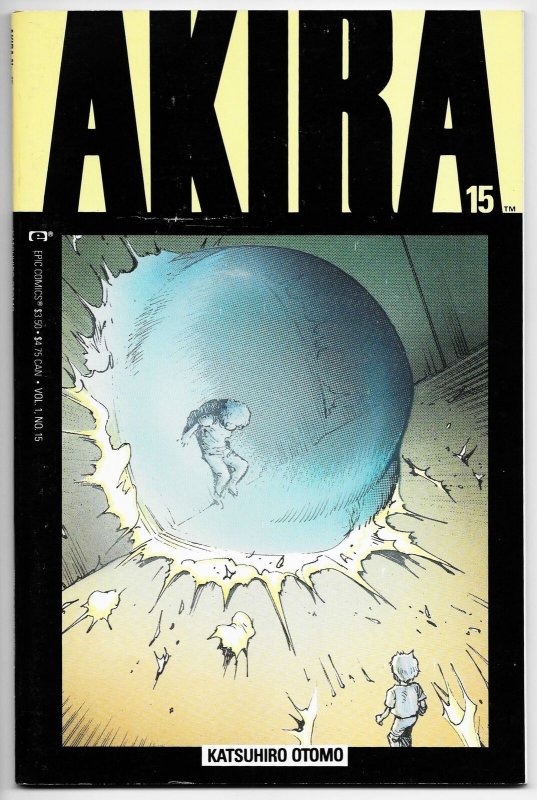 Akira #15 Katsuhiro Otomo (Epic/Marvel, 1989) VF