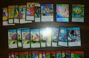 Neopets 48 Card Lot Deck Scraps