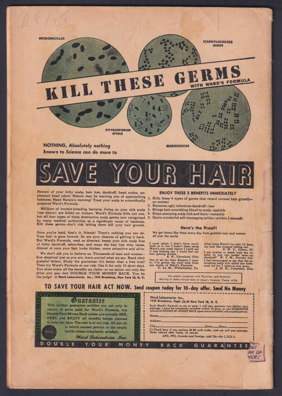 Red Arrow 3 (1951) PR Golden Age  Western PL Publishing comic