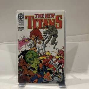 The New Titans #64 - Scourge! - Tom Grummett Cover Art