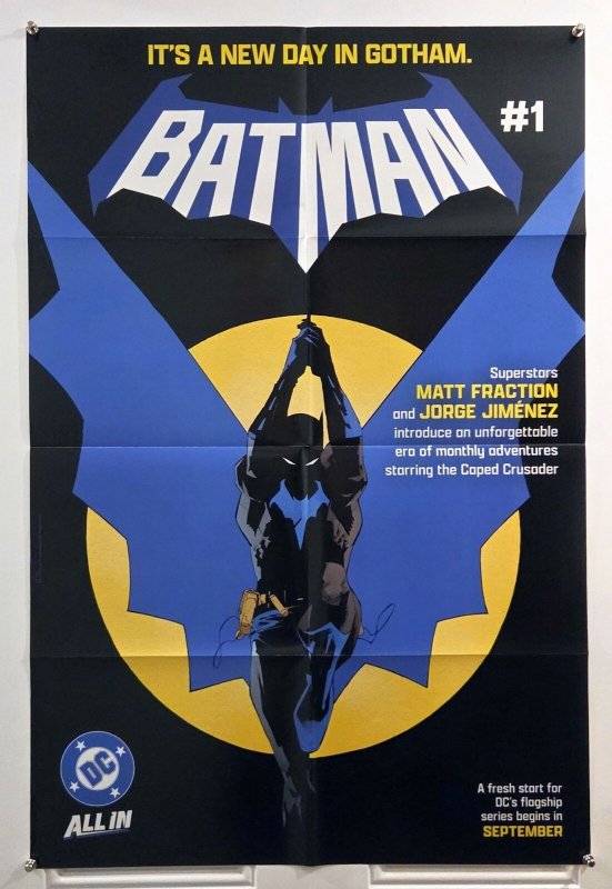Batman #1 Jimenez Folded Promo Poster 24x36 (DC, 2025) New [FP736]