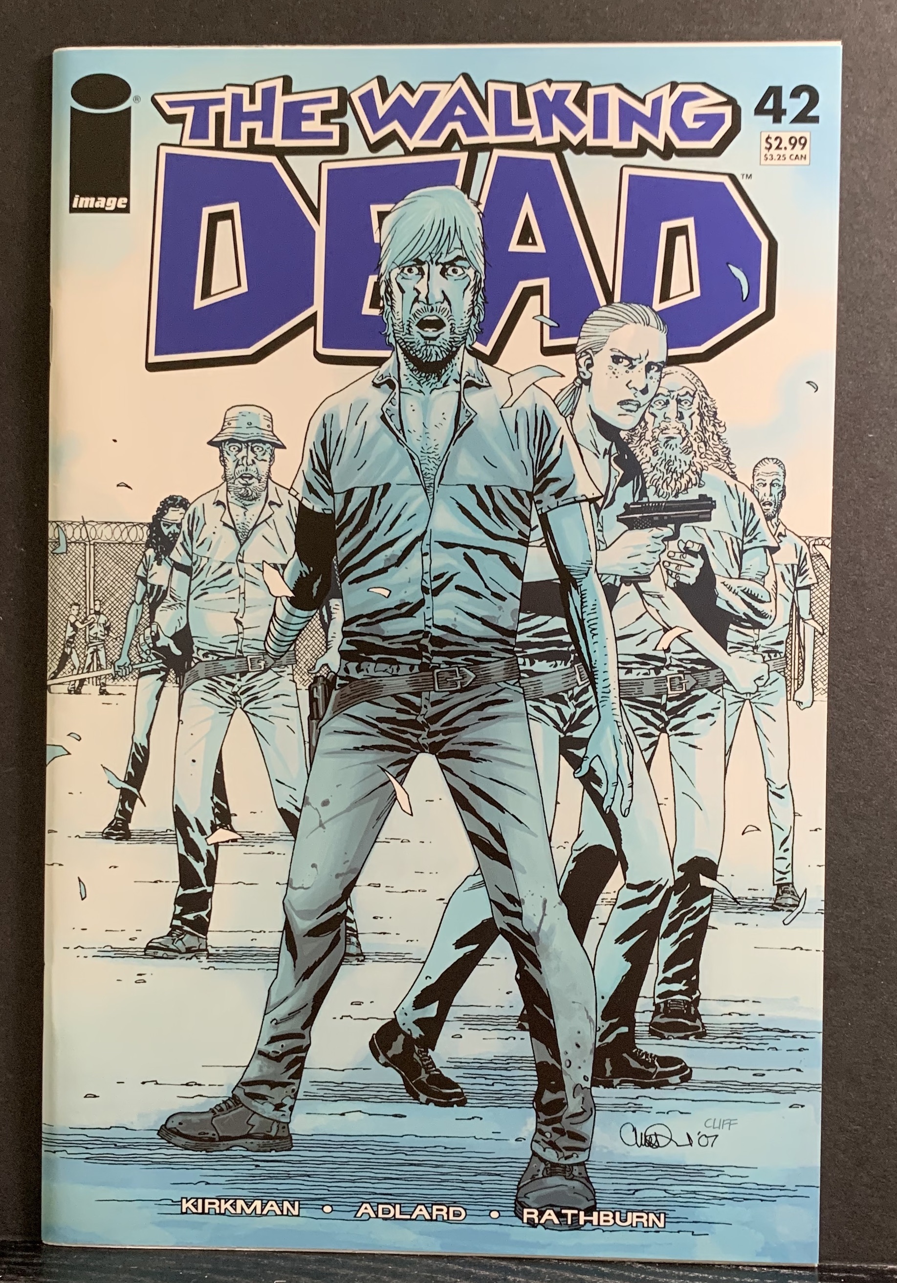 the walking dead comic carols death