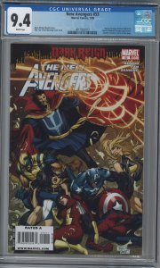 THE NEW AVENGERS 53 CGC 9.4 NM WP Doctor Strange Brother Voodoo MCU Dark Reign