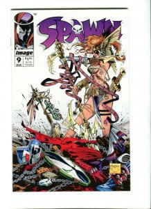 Spawn 9 NM 9.4 1st Angela McFarlane Image 1993