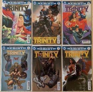 TRINITY 1-22, ANNUAL 1 + 10 VARIANTS | DC 2016-2018 | COMPLETE SERIES | 33 TOTAL