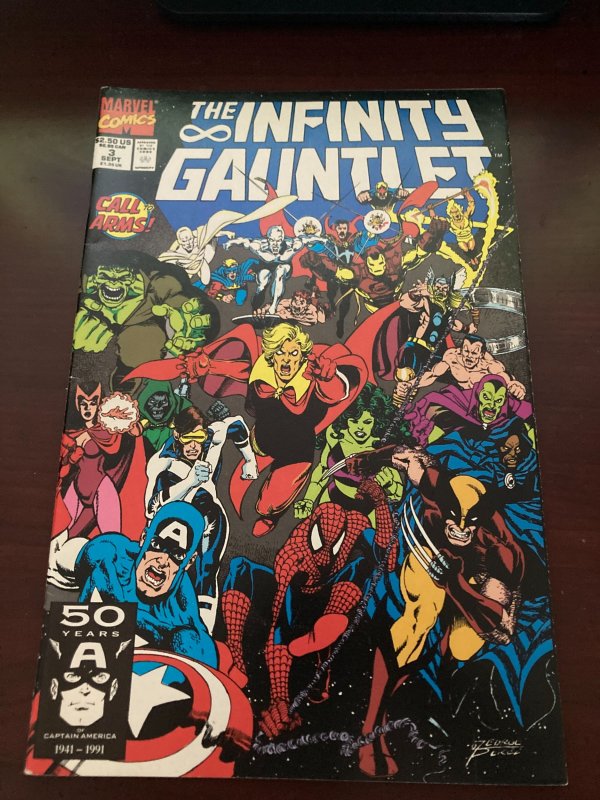 Infinity Gauntlet #3 1991