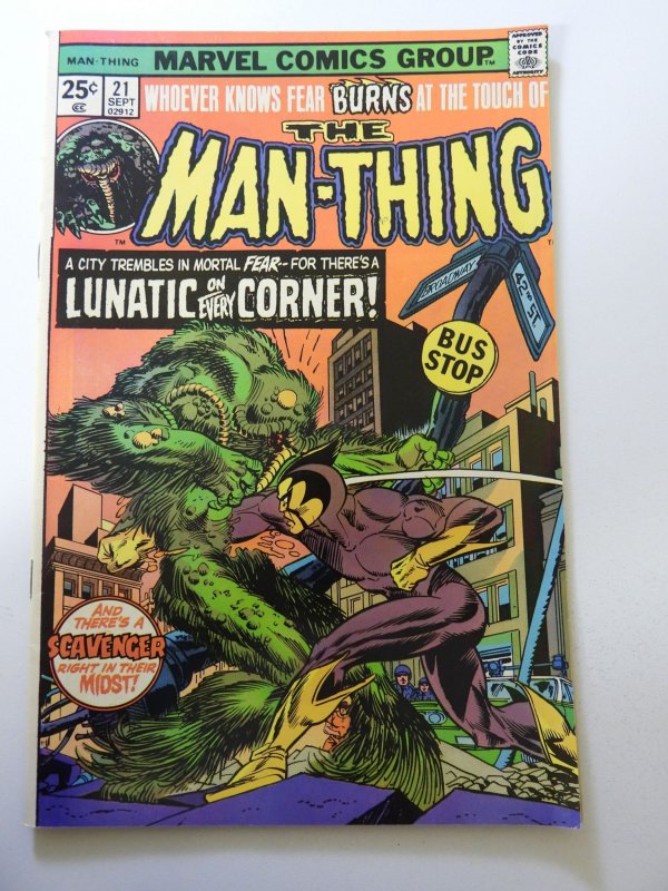 Man-Thing #21 (1975) FN+ Condition