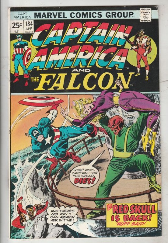 Captain America #184 (Apr-75) VF/NM High-Grade Captain America