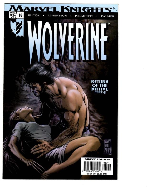 4 Wolverine Marvel Comics # 16 17 18 19 X-Men Sabretooth Nightcrawler BH14