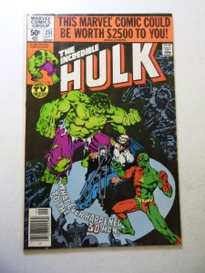 The Incredible Hulk #251 (1980) FN Condition