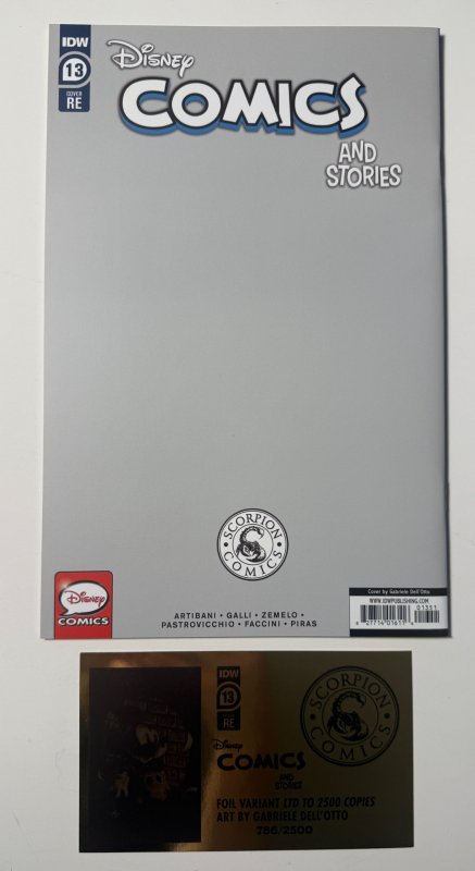 Disney Comics and Stories #13 Variant Cover (2020) 286/2500