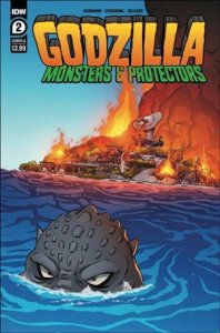 Godzilla: Monsters & Protectors 2-A Dan Schoening Cover VF/NM