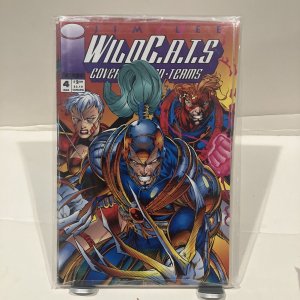 Wildcats Covert Action Teams #4 (Image, 1993) With Foil Red Card Bagged