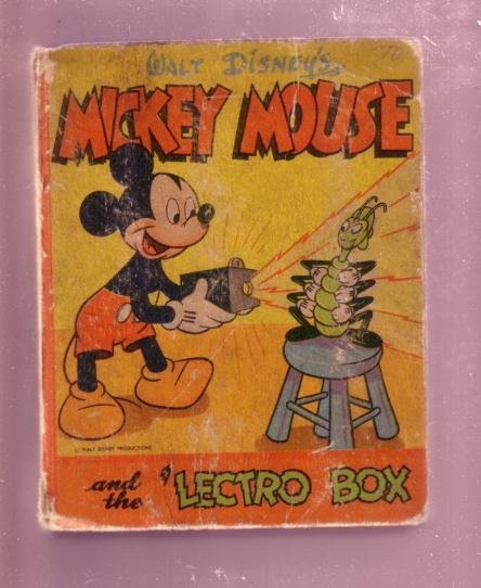 MICKEY MOUSE AND THE LECTRO BOX- 1946 #1413- BLB-DISNEY G-