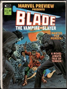 Marvel Preview #3 (1975) Blade [Key Issue]