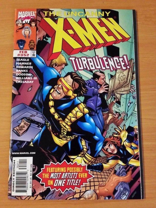 The Uncanny X-Men #352 ~ NEAR MINT NM ~ 1998 Marvel Comics