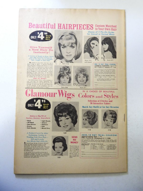 Love Diary #54 (1968) VG+ Condition indentations fc