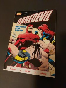 1990 DAREDEVIL MARKED FOR DEATH TPB Hulk Bullseye Black Widow VF-NM