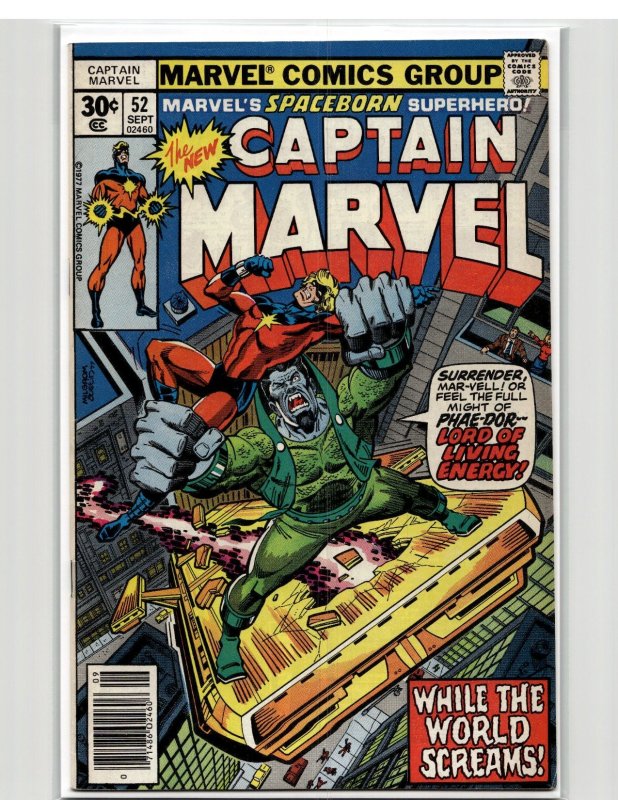 Captain Marvel #52 (1977) Captain Marvel