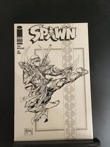 Spawn #310 Mcfarlane B&W cover