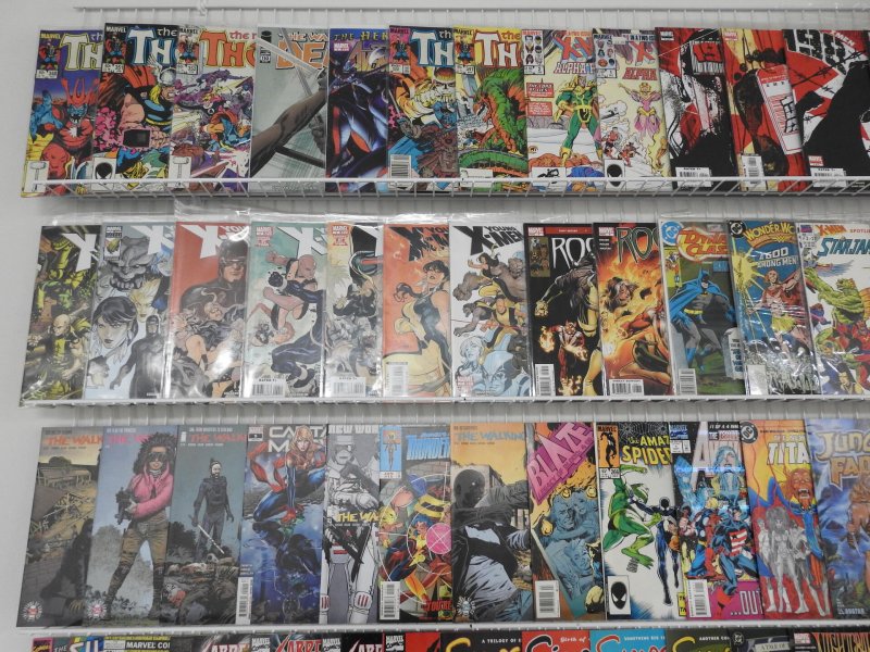 Huge Lot of 190 Comics W/ X-Men, Thor, Wonder Woman Avg. VF- Condition!