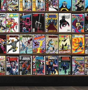 Huge Lot 150+ Comics with Captain America, Ninjak, Darkhawk, Cable & More!