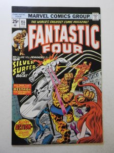 Fantastic Four #155 (1975) VG+ Condition MVS intact!