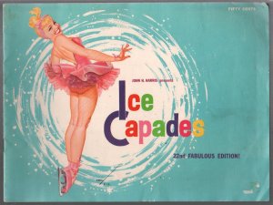 MAG: Ice Capades Program Book 1964-Georg petty pin-up girl cover-VG