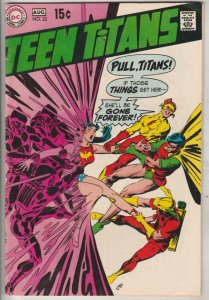 Teen Titans, The #22 (Aug-69) FN/VF Mid-High-Grade Kid Flash, Robin, Wonder G...