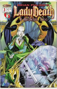 Brian Pulido's Lady Death: A Medieval Tale #3 (2003) Lady Death