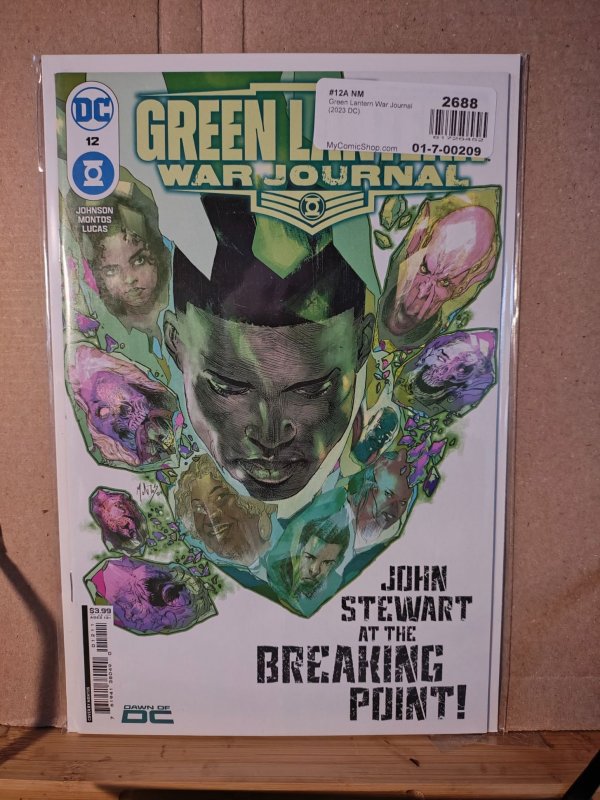 Green Lantern: War Journal #1-12 Giang Cover (2023) complete series