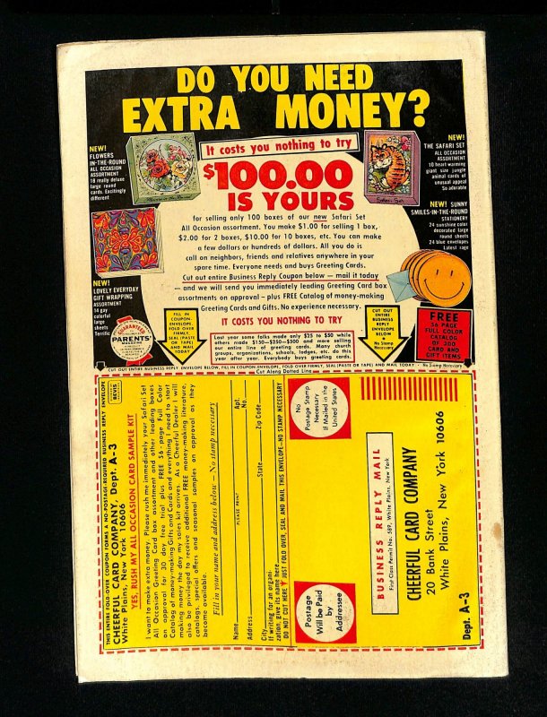 Amazing Spider-Man #107 Trapped By The Tentacles of Death!