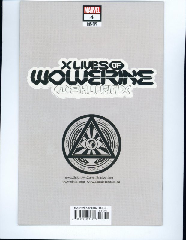 X Lives of Wolverine #4 Philip Tan Variant