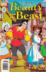Disney's Beauty and the Beast #3 Newsstand Cover (1994-1995) Marvel Comics