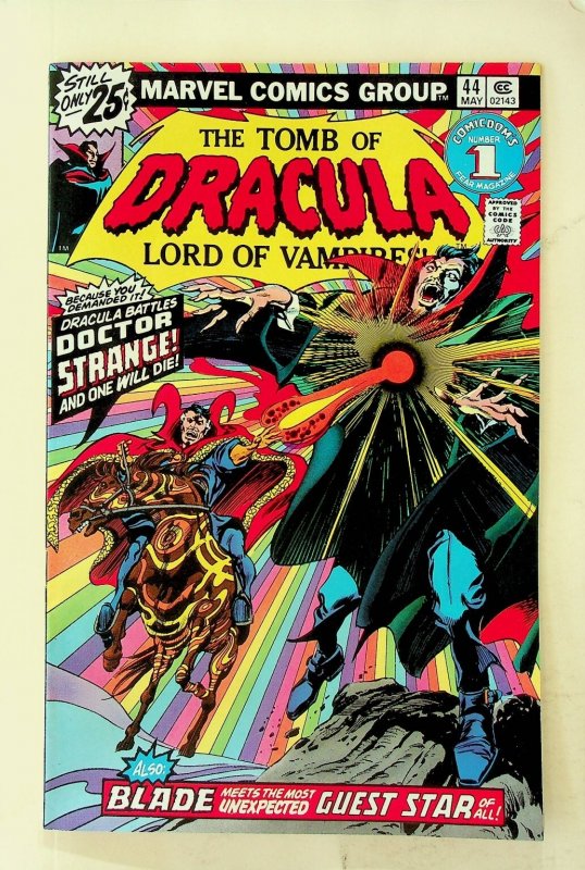 The Tomb of Dracula #44 Marvel Doctor Strange Blade Bronze Age