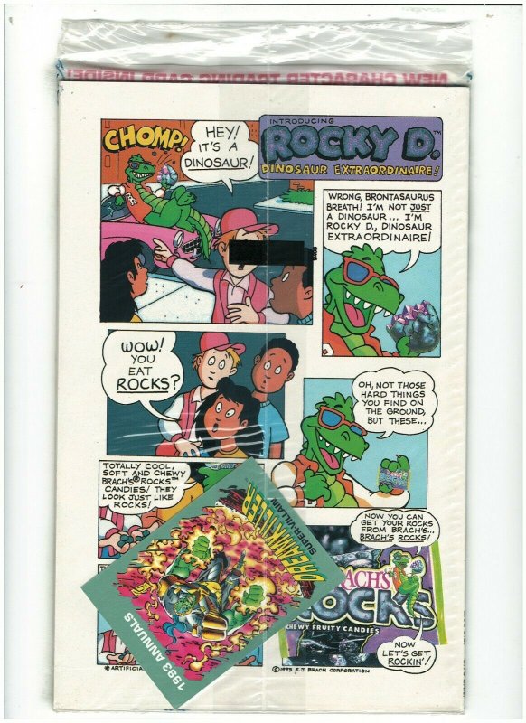 Darkhawk Annual #2 NM- 9.2 Newsstand Marvel Comics 1993 Sealed W/Card 