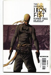 IMMORTAL IRON FIST #1--Director's Cut-- 2007--comic book--First issue