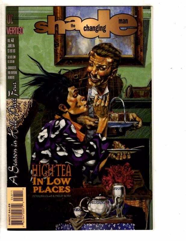 10 Shade The Changing Man DC Comic Books # 41 42 43 44 45 46 47 48 49 50 CR7