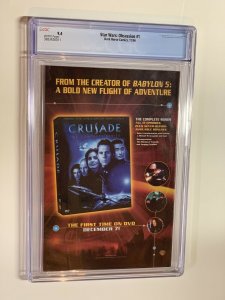 Star Wars Obsession 1 CGC 9.4 WP Dark Horse 2004